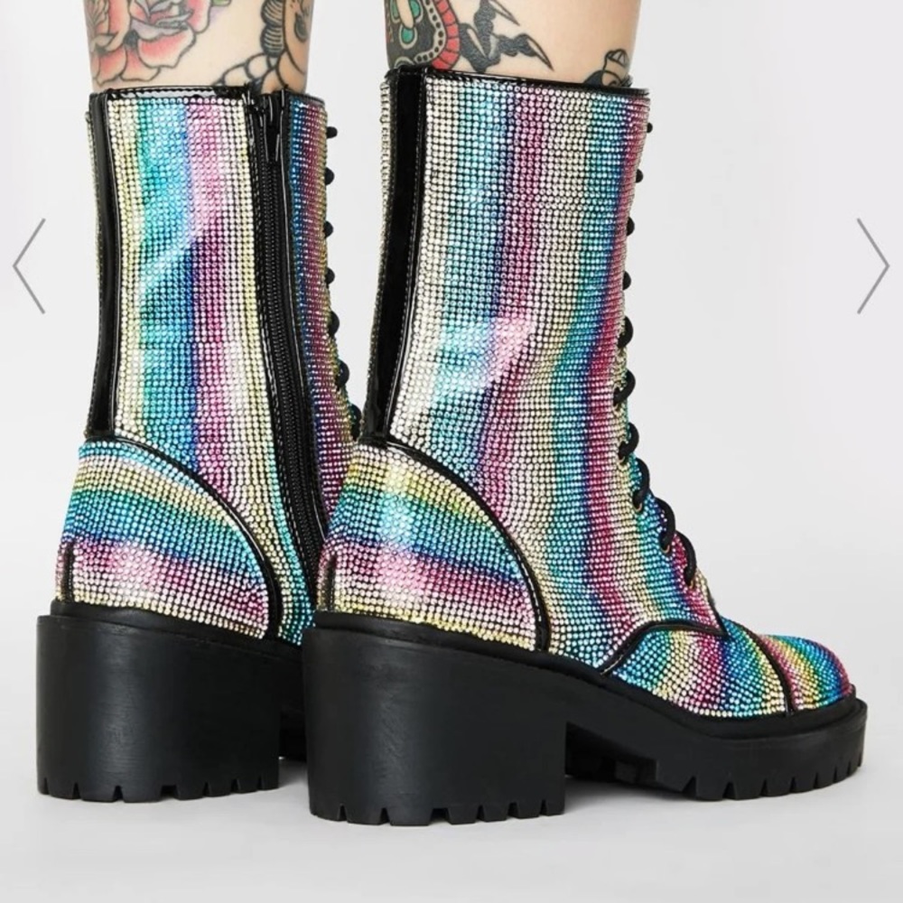 FREAK GALORE ANKLE BOOTS from dolls kill - Picture 2 of 4